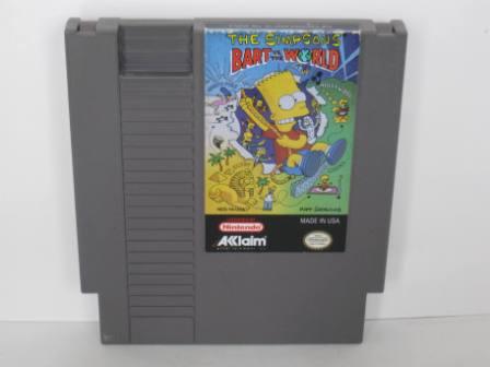 Simpsons, The - Bart Vs. the World - NES Game